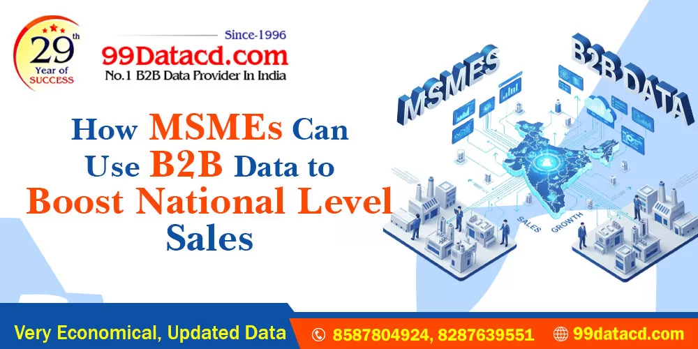 B2B Data for MSME Sales