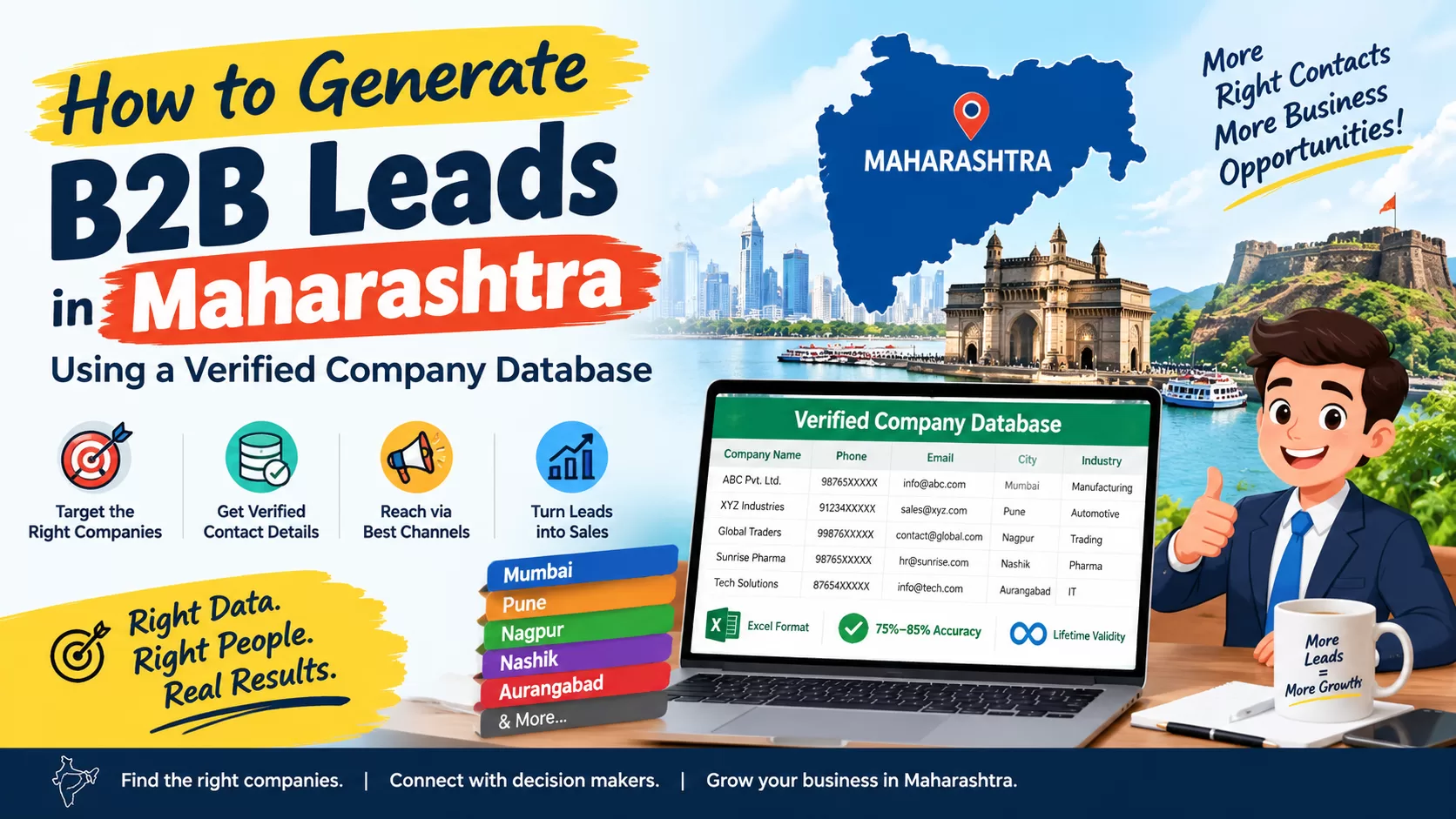 B2B Leads in Maharashtra