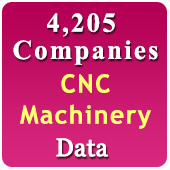 4,205 Companies - CNC Machinery, Tools & Spares etc. Data - In Excel Format