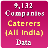 9,132 Caterers (All India) Data - In Excel Format