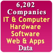 6,202 Companies - IT & Computer Hardware, Software, Web & Apps Related Products,Accessories & Services Data - In Excel Format