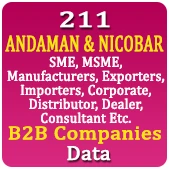 211 ANDAMAN & NICOBAR B2B Companies Data - In Excel Format