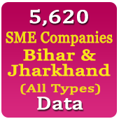 5,620 Bihar & Jharkhand SME (Small & Medium Companies) (All Trades) Data - In Excel Format