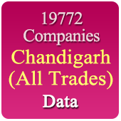19772 Companies from CHANDIGARH Business, Industry, Trades ( All Types Of SME, MSME, FMCG, Manufacturers, Corporates, Exporters, Importers, Distributors, Dealers) Data - In Excel Format