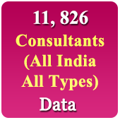 11,826 Consultants Data All India - All Types - In Excel Format