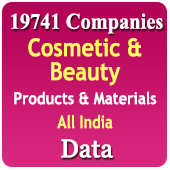 19,741 Companies - Cosmetic & Beauty Products & Materials Data - In Excel Format