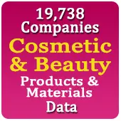 19,738 Companies - Cosmetic & Beauty Products & Materials Data - In Excel Format