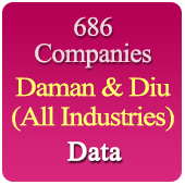 686 Companies from DAMAN & DIU Business, Industry, Trades ( All Types Of SME, MSME, FMCG, Manufacturers, Corporates, Exporters, Importers, Distributors, Dealers) Data - In Excel Format