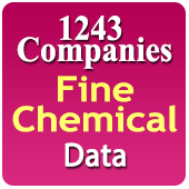 1,243 Companies - Fine Chemical Data - In Excel Format