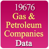 19676 Gas & Petroleum Companies (All India) Data - In Excel Format