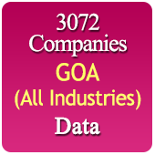 3072 Companies from GOA Business, Industry, Trades ( All Types Of SME, MSME, FMCG, Manufacturers, Corporates, Exporters, Importers, Distributors, Dealers) Data - In Excel Format