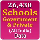 26,430 Government & Private Schools (All India) Data - In Excel Format