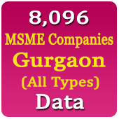 Gurgaon 8,096 MSME Companies (All Types) Data - In Excel Format