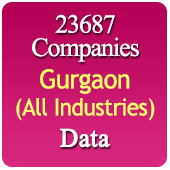 23687 Companies from GURUGRAM Business, Industry, Trades ( All Types Of SME, MSME, FMCG, Manufacturers, Corporates, Exporters, Importers, Distributors, Dealers) Data - In Excel Format