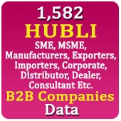 1,582 HUBLI B2B Companies Data - In Excel Format