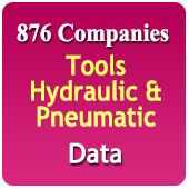 876 Companies - Tools (Hydraulic & Pneumatic) All Types Data - In Excel Format