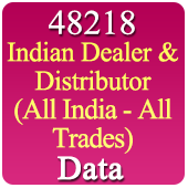 48,218 Companies - All India Dealers & Distributors (All Trades) Data - In Excel Format