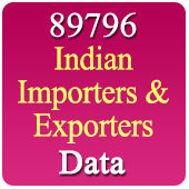 89,796 Companies - Indian Importers & Exporters (All Trades) Data - In Excel Format