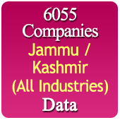 6055 Companies from JAMMU & KASHMIR Business, Industry, Trades ( All Types Of SME, MSME, FMCG, Manufacturers, Corporates, Exporters, Importers, Distributors, Dealers) Data - In Excel Format
