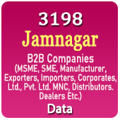 3198 JAMNAGAR B2B Companies Data - In Excel Format