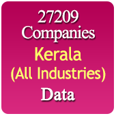 27209 Companies from KERALA Business, Industry, Trades ( All Types Of SME, MSME, FMCG, Manufacturers, Corporates, Exporters, Importers, Distributors, Dealers) Data - In Excel Format