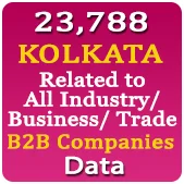 23,788 KOLKATA B2B Companies - Related to All Industry / Business / Trade Data - In Excel Format