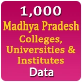 1,000 Madhya Pradesh Colleges, Universities & Institutes Data - In Excel Format