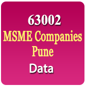 Pune 63002 MSME Companies (All Types) Data - In Excel Format