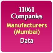 11061 Mumbai Manufacturers (All Trades) Data - In Excel Format