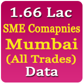 1.66 Lac Mumbai SME (Small & Medium Companies) (All Trades) Data - In Excel Format