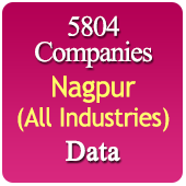 5804 Companies from Nagpur Business, Industry, Trades ( All Types Of SME, MSME, FMCG, Manufacturers, Corporates, Exporters, Importers, Distributors, Dealers) Data - In Excel Format