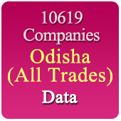 10619 Companies from ODISHA Business, Industry, Trades ( All Types Of SME, MSME, FMCG, Manufacturers, Corporates, Exporters, Importers, Distributors, Dealers) Data - In Excel Format
