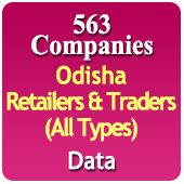 563 Companies - Odisha Retailers & Traders (All Types) Data - In Excel Format
