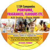 1,154 Companies - Perfume, Fragrances Flavours Etc. (All India) Data - In Excel Format