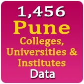 1,456 Pune Colleges, Universities & Institutes Data - In Excel Format