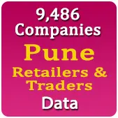 9,486 Companies - Pune Retailers & Traders (All Types) Data - In Excel Format