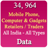 34,964 Companies - Retailer / Trader / Dealer - Mobile Phones, Accessories, Computer, Laptop & Gadgets (All India) Data - In Excel Format