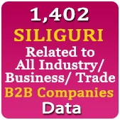 1,402 SILIGURI B2B Companies - Related to All Industry / Business / Trade Data - In Excel Format