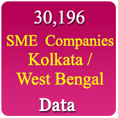 Kolkata & West Bengal 30,196 SME (Small & Medium Database) (All Trades) Data - In Excel Format