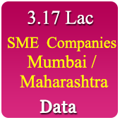 Mumbai & Maharashtra 3.17 Lac SME (Small & Medium Companies) (All Trades) Data - In Excel Format