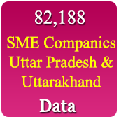 Uttar Pradesh & Uttarakhand 82,188 SME (Small & Medium Companies) (All Trades) Data - In Excel Format