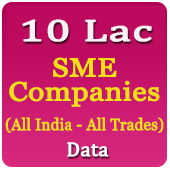 10 Lac - SME (Small & Medium Companies) (All India - All Trades) Data - In Excel Format