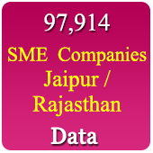 Jaipur & Rajasthan 97,914 SME (Small & Medium Companies) (All Trades) Data - In Excel Format