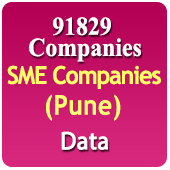Pune 91829 SME (Small & Medium Companies) (All Trades) Data - In Excel Format