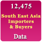12,475 Importers & Buyers of  South East Asia (All Products) Data - In Excel Format