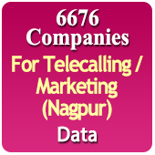 For Telecalling / Marketing Data From Nagpur - 6676 B2B Companies Data - All Types Manufacturers, Exporters, Importers, Corporates, Distributors, Dealers, Retailers, Professionals Etc. - In Excel Format