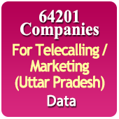 For Telecalling / Marketing Data From Uttar Pradesh - 64201 B2B Companies Data - All Types Manufacturers, Exporters, Importers, Corporates, Distributors, Dealers, Retailers, Professionals Etc. - In Excel Format
