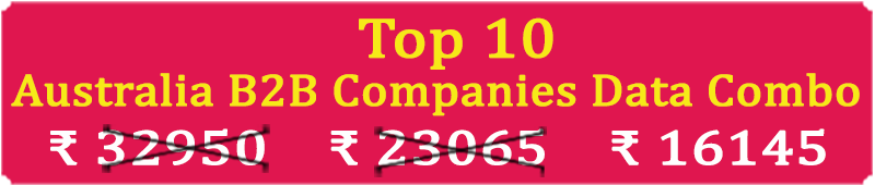 Top 10 Types Super Saving  Australia B2B Companies Data Combo - In Excel Format