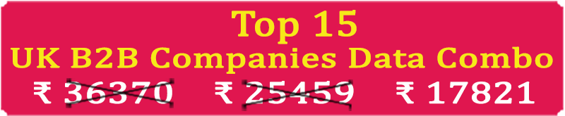  » Top 15 Types Super Saving  UK B2B Companies Data Combo - In Excel Format 