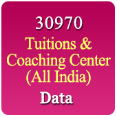 30,970 Tuition & Coaching Centres (All India) Data - In Excel Format